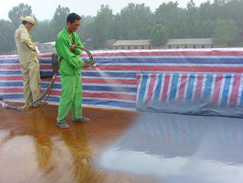 聚脲涂料噴涂設(shè)備(圖2) 高鐵橋面聚脲防水噴涂