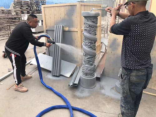 聚脲噴涂機影視道具防腐施工方便(圖1) 聚脲噴涂機影視道具防腐施工方便